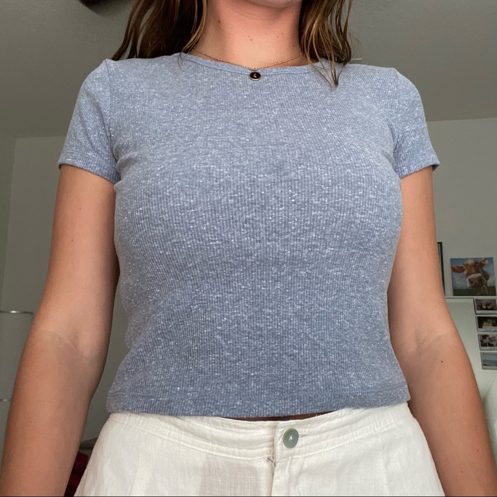Ribbed/Fitted PacSun Tee (Me to We)